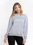 Trussardi Gray Cotton Women Sweatshirt Trussardi