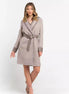 Trussardi Beige Cotton Women Coat Trussardi