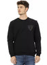 Automobili Lamborghini Black Cotton Men Sweater Automobili Lamborghini