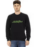 Automobili Lamborghini Black Cotton Men's Sweater Automobili Lamborghini