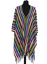 Missoni Multicolor Wool Women Poncho Missoni