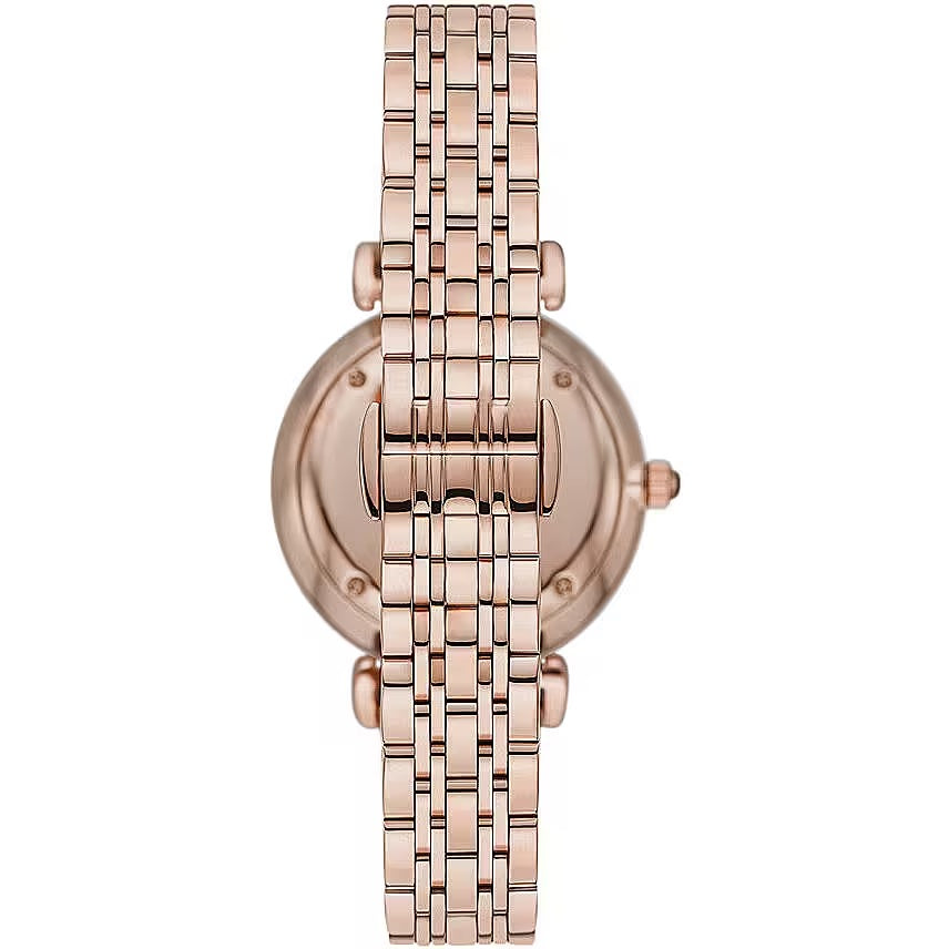Emporio Armani Elegant Rose Gold-Tone Ladies Watch Emporio Armani