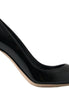 Dolce & Gabbana Black Patent Leather High Heels Pumps Shoes Dolce & Gabbana