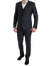 Dolce & Gabbana Black 3 Piece Single Breasted MARTINI Suit Dolce & Gabbana