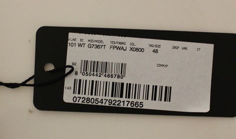 Dolce & Gabbana Blue Cotton Stretch Dress Vest Blazer Dolce & Gabbana