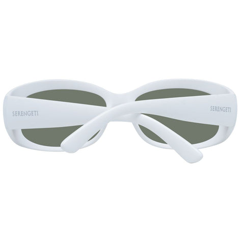 Serengeti White Nylon Sunglasses Serengeti