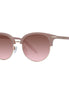 Serengeti Pink Acetate & Metal Sunglasses Serengeti