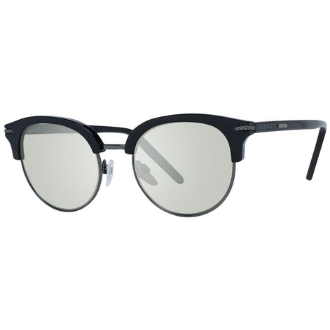 Serengeti Black Acetate & Metal Sunglasses Serengeti