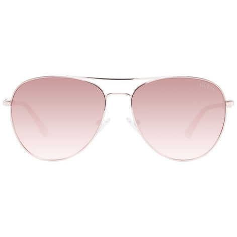 Guess Rose Gold Metal Sunglasses Guess
