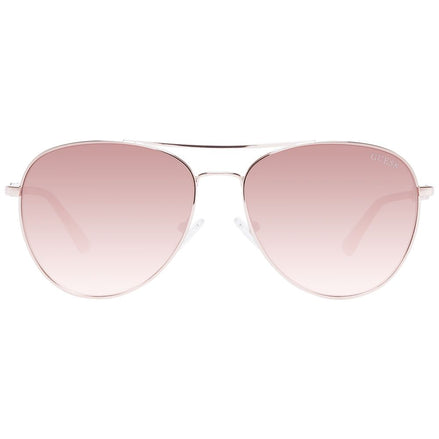 Guess Rose Gold Metal Sunglasses Guess