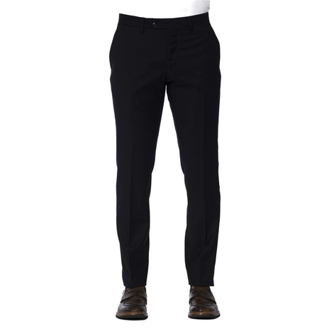 Trussardi Blue Wool Men Trouser Trussardi
