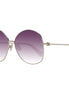 Max Mara Gold Metal Sunglasses Max Mara