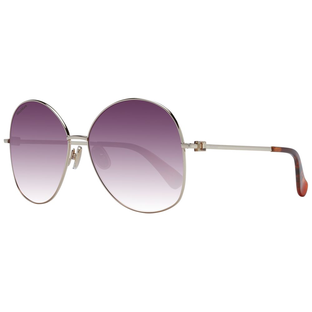 Max Mara Gold Metal Sunglasses Max Mara