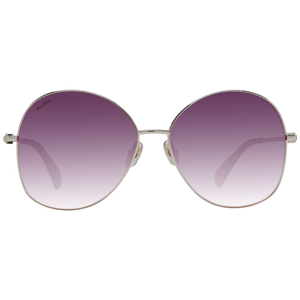 Max Mara Gold Metal Sunglasses Max Mara