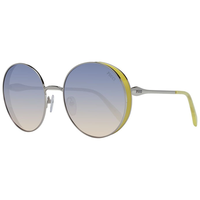 Emilio Pucci Silver Metal Sunglasses Emilio Pucci