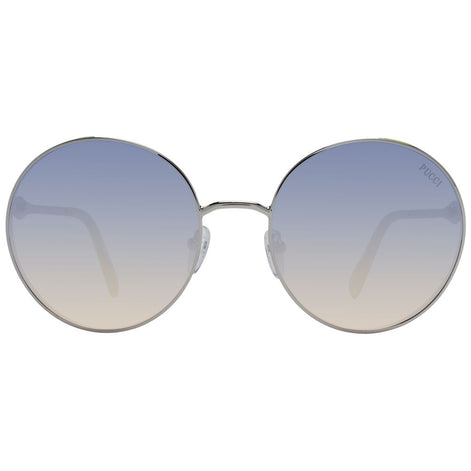 Emilio Pucci Silver Metal Sunglasses Emilio Pucci