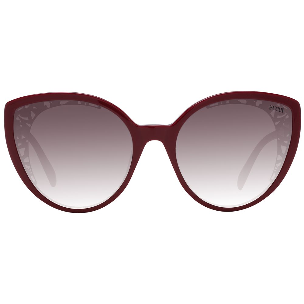 Emilio Pucci Red Plastic Sunglasses Emilio Pucci