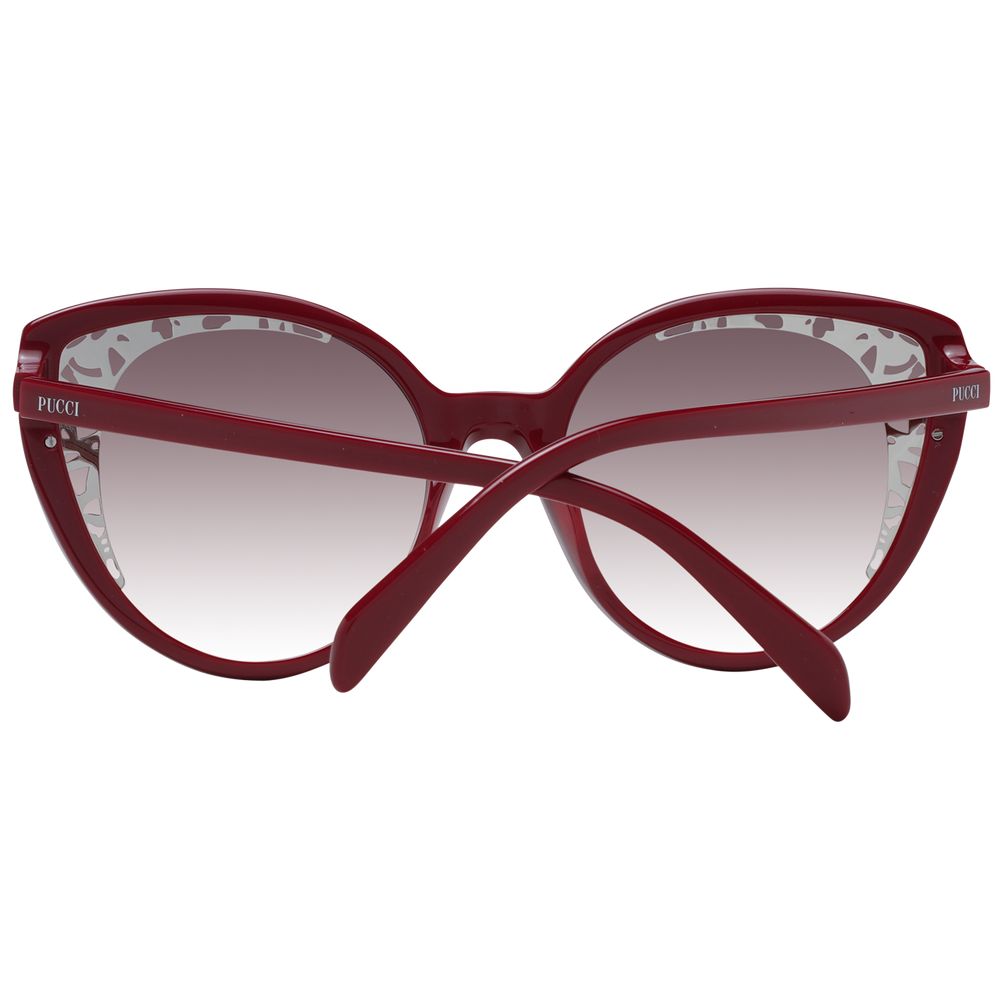 Emilio Pucci Red Plastic Sunglasses Emilio Pucci