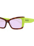 Emilio Pucci Multicolor Plastic Sunglasses Emilio Pucci