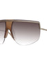 Max Mara Gold Metal Sunglasses Max Mara