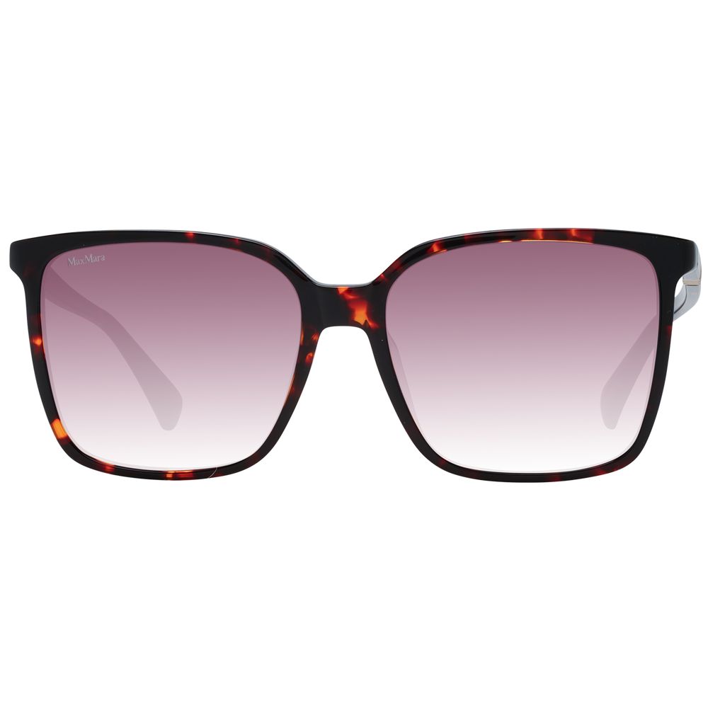Max Mara Red Plastic Sunglasses Max Mara
