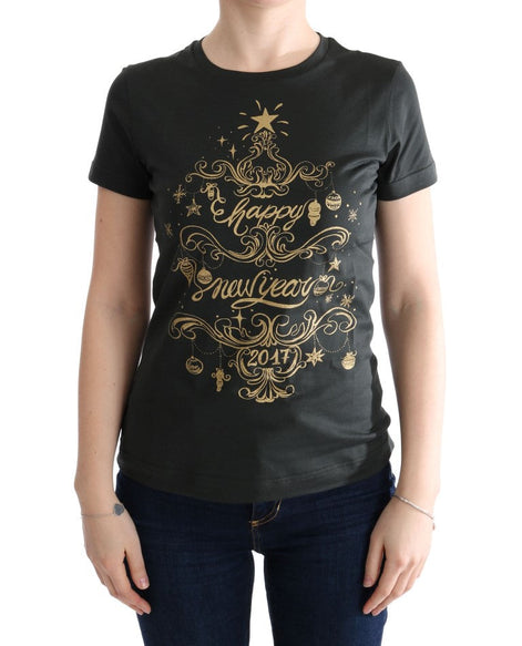 Dolce & Gabbana Green Cotton 2017 Motive T-Shirt Dolce & Gabbana