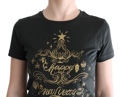 Dolce & Gabbana Green Cotton 2017 Motive T-Shirt Dolce & Gabbana