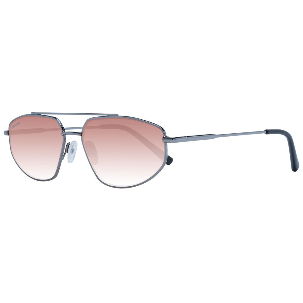 Serengeti Gray Metal Sunglasses Serengeti