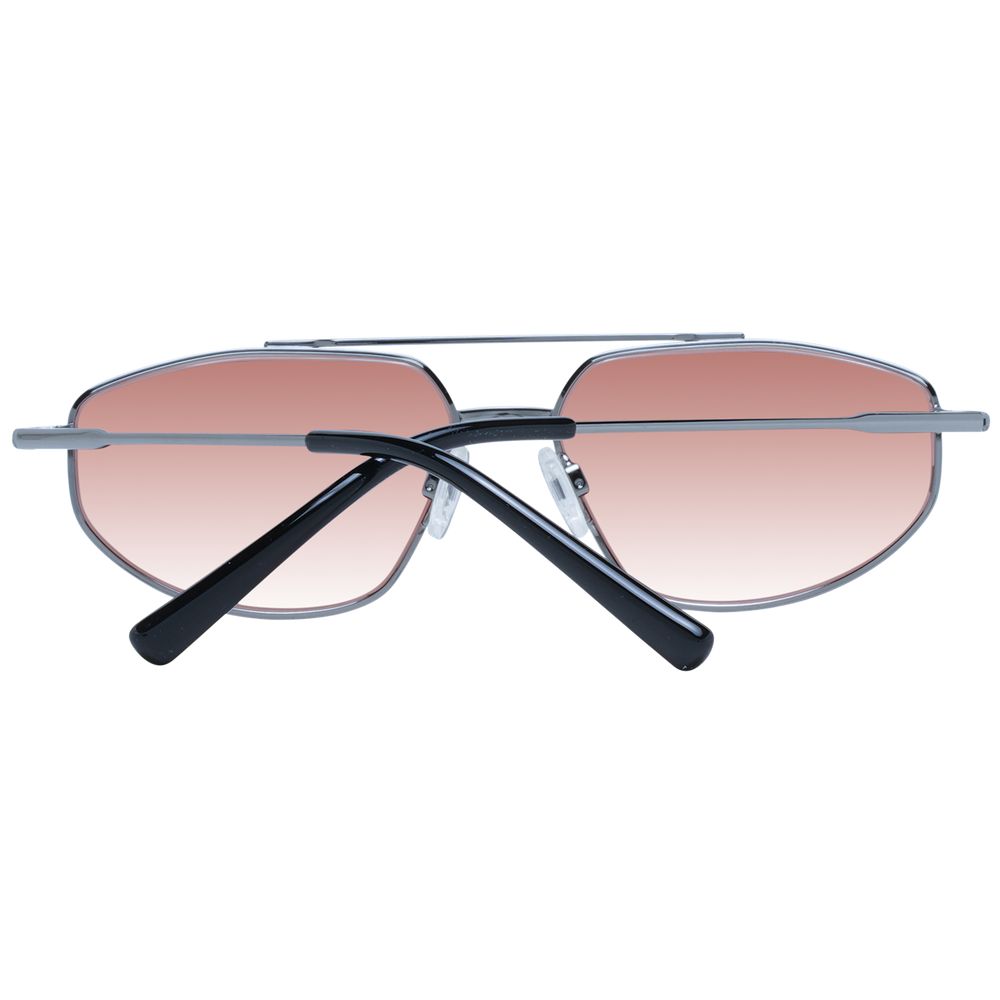 Serengeti Gray Metal Sunglasses Serengeti