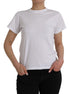 Balenciaga White Cotton Crew Neck Short Sleeves T-shirt Balenciaga