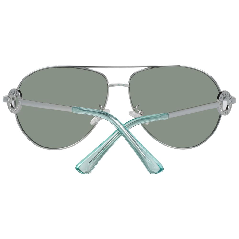 Guess Silver Metal Sunglasses Guess