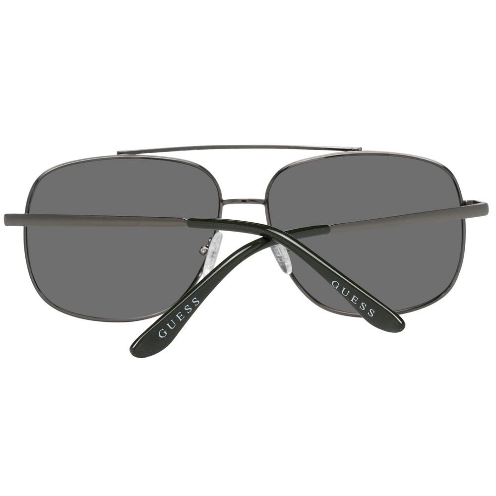 Guess Gray Metal Sunglasses Guess