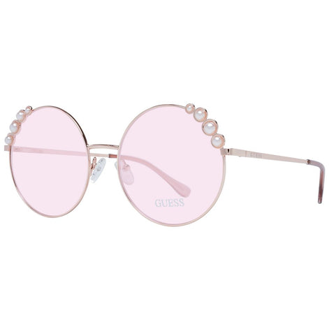 Guess Rose Gold Metal Sunglasses Guess