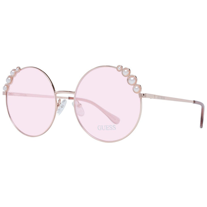 Guess Rose Gold Metal Sunglasses Guess