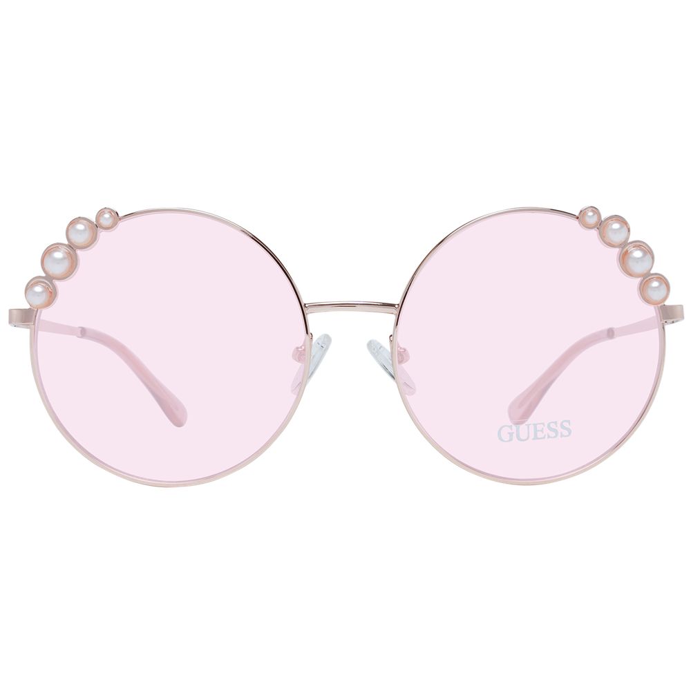 Guess Rose Gold Metal Sunglasses Guess