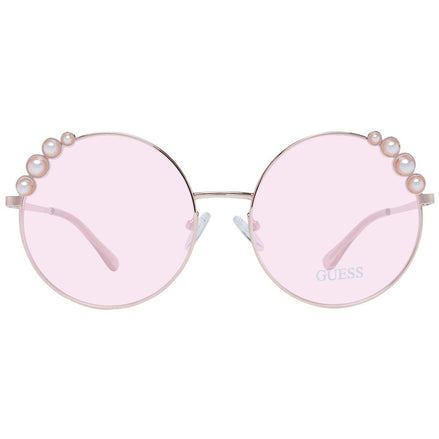 Guess Rose Gold Metal Sunglasses Guess