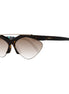 Emilio Pucci Brown Metal & Plastic Sunglasses Emilio Pucci