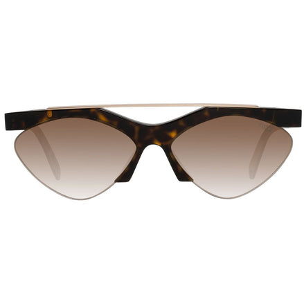 Emilio Pucci Brown Metal & Plastic Sunglasses Emilio Pucci