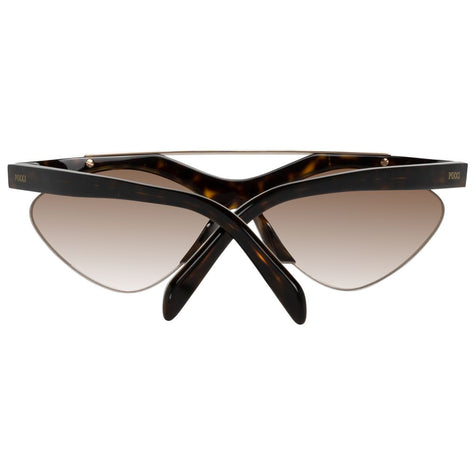 Emilio Pucci Brown Metal & Plastic Sunglasses Emilio Pucci