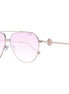 Guess Rose Gold Metal Sunglasses Guess
