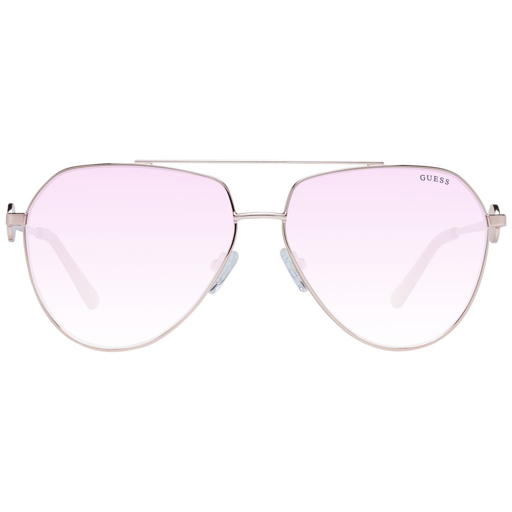 Guess Rose Gold Metal Sunglasses Guess