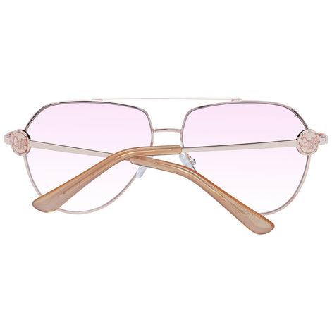 Guess Rose Gold Metal Sunglasses Guess