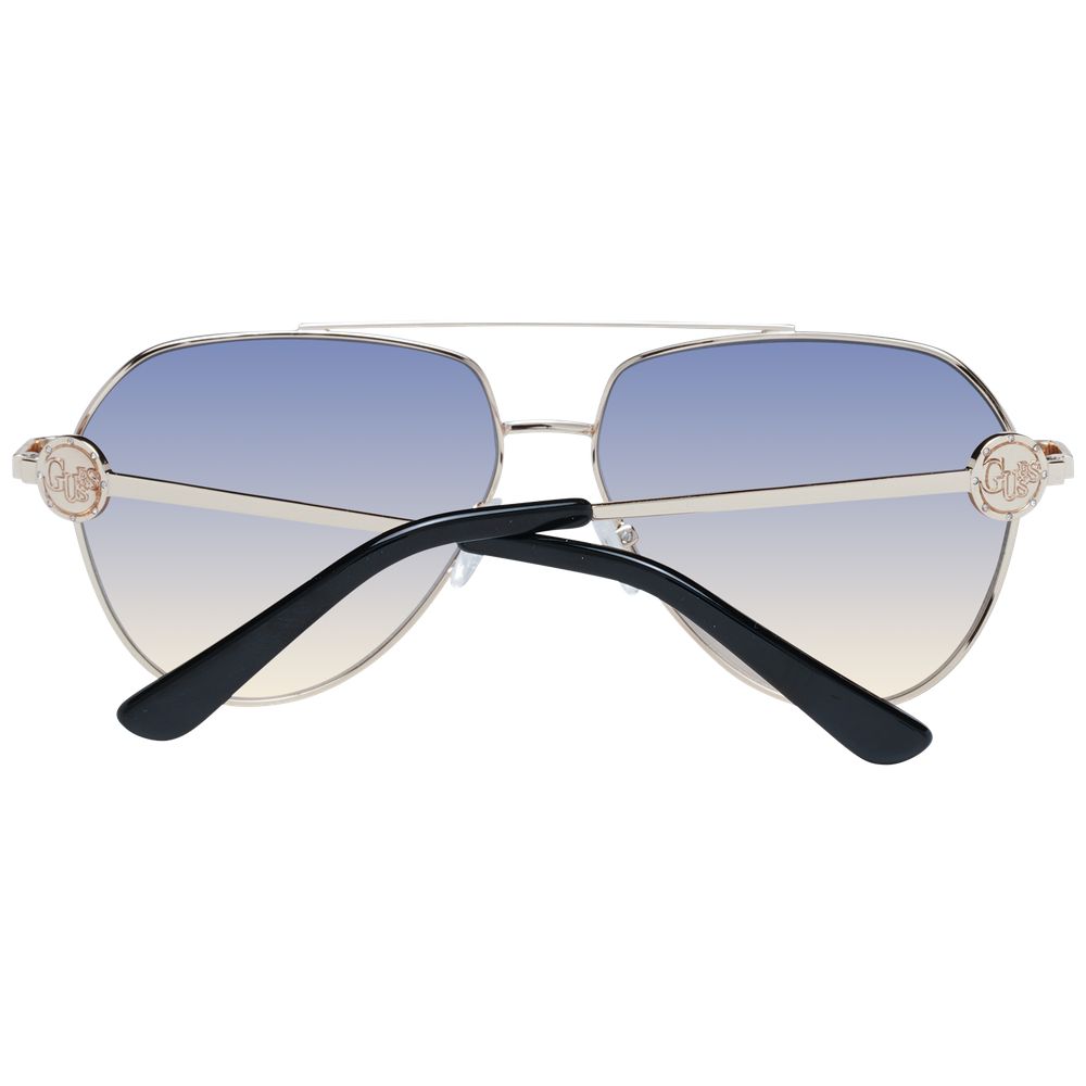 Guess Gold Metal Sunglasses Guess
