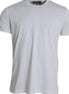Dolce & Gabbana White Cotton Roundneck Short Sleeve T-shirt Dolce & Gabbana