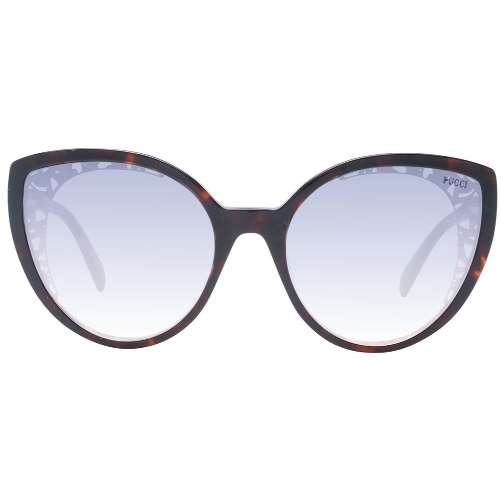 Emilio Pucci Brown Plastic Sunglasses Emilio Pucci