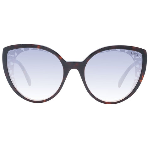 Emilio Pucci Brown Plastic Sunglasses Emilio Pucci