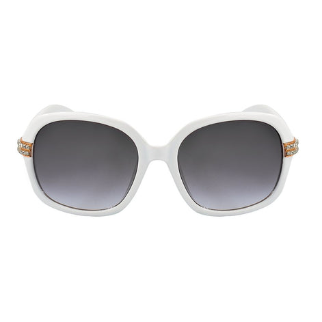 Guess White Resin Sunglasses Guess