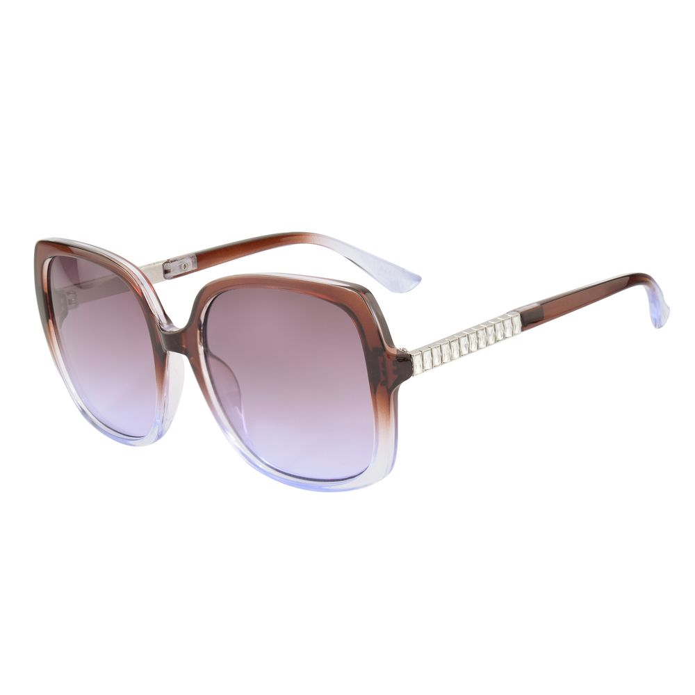 Guess Purple Resin Sunglasses Guess