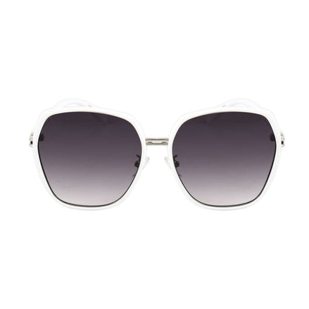 Guess White Metal Sunglasses Guess