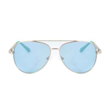 Guess Gold Metal Sunglasses Guess